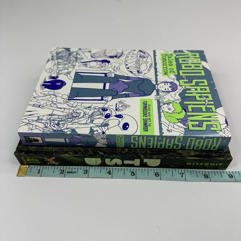 PTSD by Guillaume Singelin And Robo Sapiens by Torranosuke Shimada Lot Of Books‎